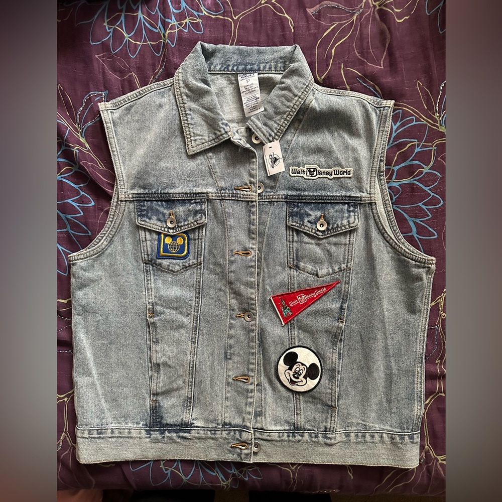 Walt Disney World Denim Vest